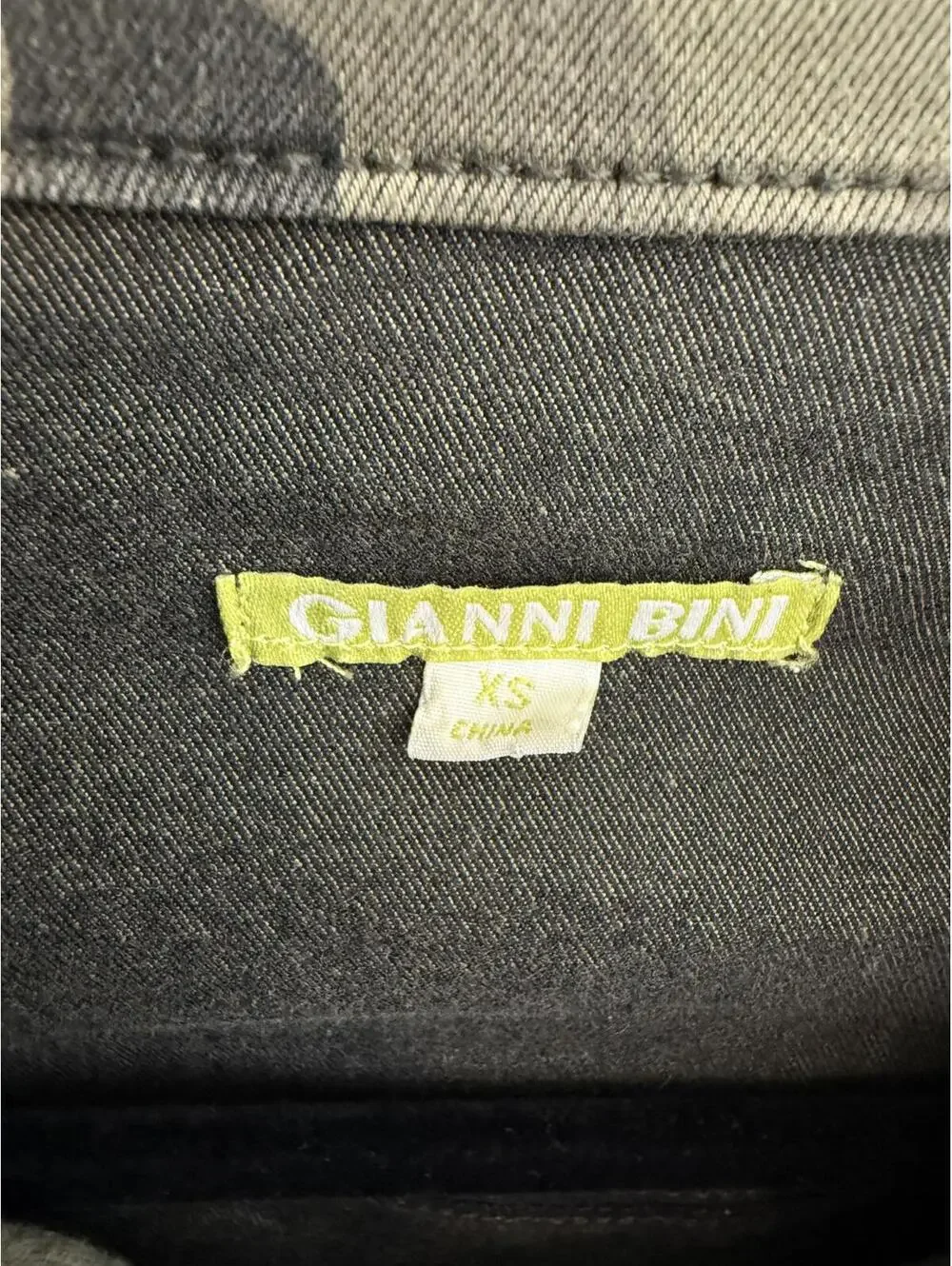 Gianni Bini Women's XS Camouflage Utility Jacket